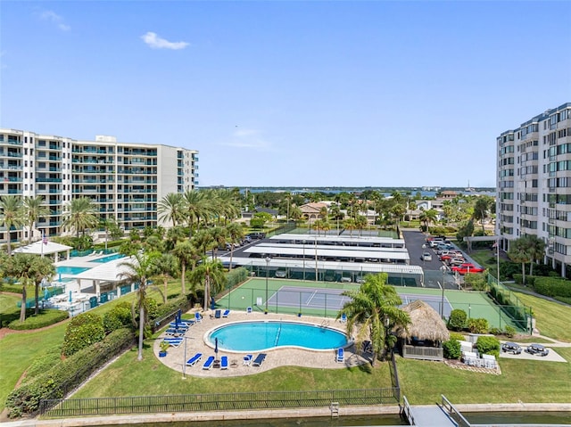 view of swimming pool