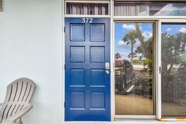 view of property entrance