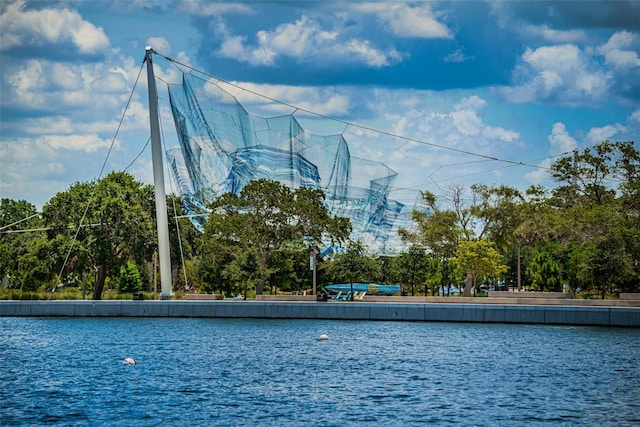 property view of water