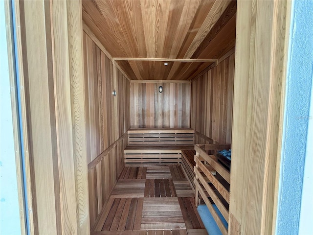 view of sauna / steam room