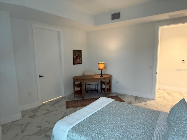 777 3rd Ave N Unit 908, Saint Petersburg, FL 33701 - bedroom featuring marble finish flooring and baseboards