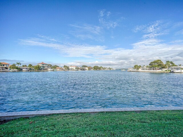 view of water feature