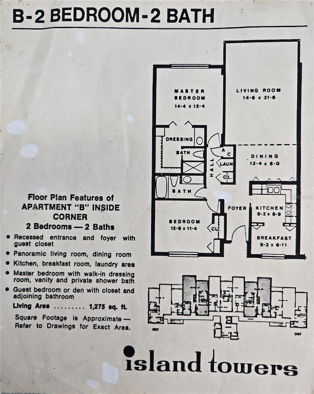 300 Woodette Dr Unit 202B, Dunedin, FL 34698 - view of home floor plan