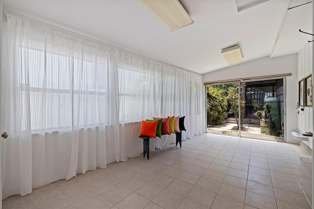 sunroom with a healthy amount of sunlight