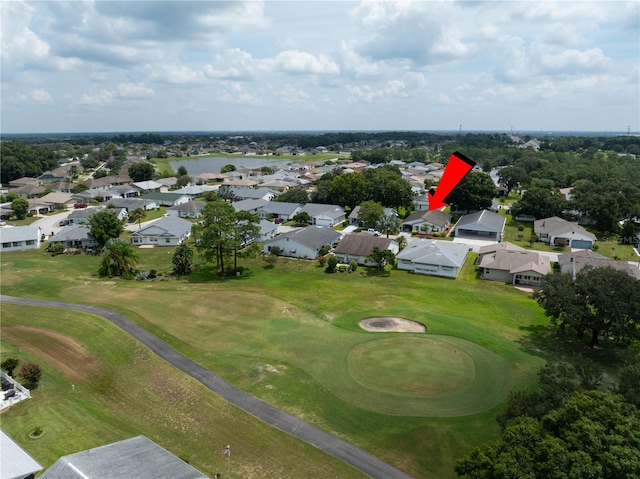 1967 Long Boat Dr, Lakeland, FL 33810 - drone / aerial view with view of golf course and a residential view