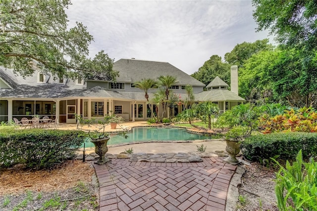 2901 Leprechaun Ln, Palm Harbor, FL 34683 - pool with a patio area