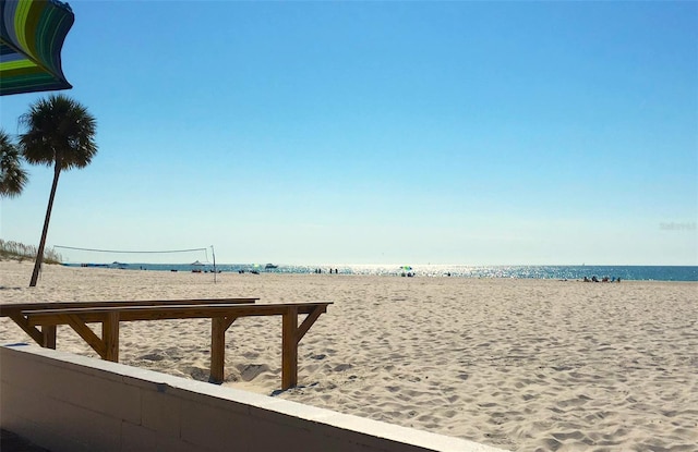 water view with a beach view