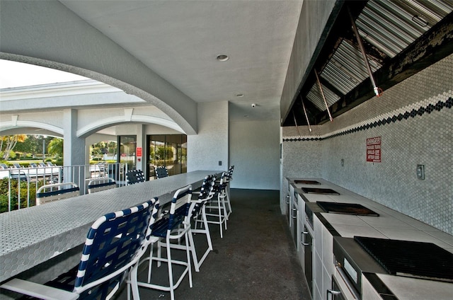 view of kitchen