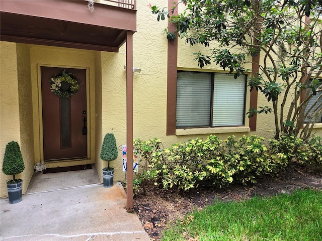 view of property entrance