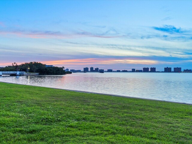 property view of water