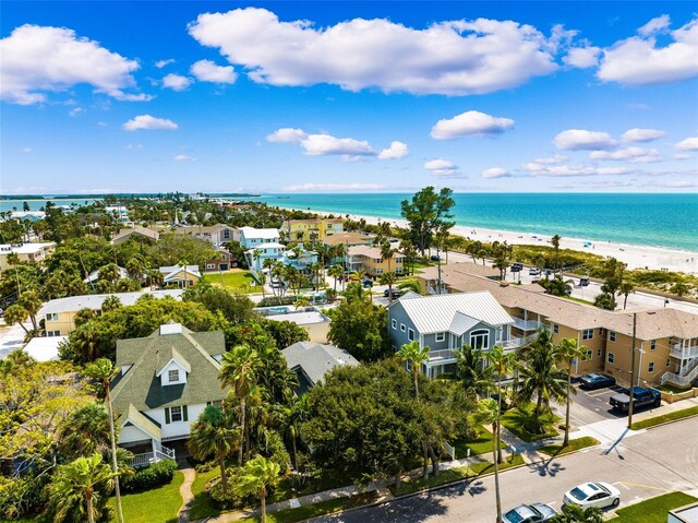 106 19th Ave, St Pete Beach, FL 33706 - bird's eye view of waterfront with a beach