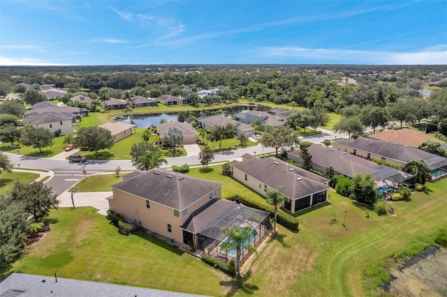 116 Caladium Ct, Bradenton, FL 34212 - aerial perspective of suburban area with a nearby body of water