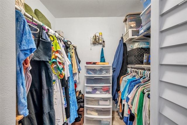 view of spacious closet