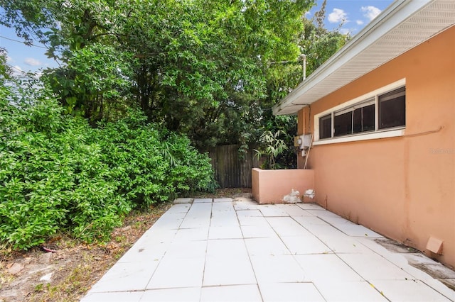 view of patio