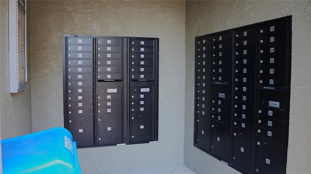 view of property's community with mail boxes