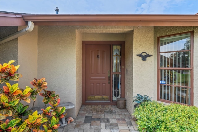 view of entrance to property