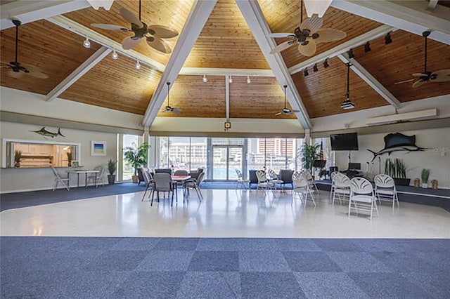 view of community lobby