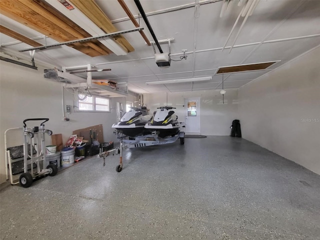 3912 Fontainebleau Dr, Tampa, FL 33634 - garage with a garage door opener