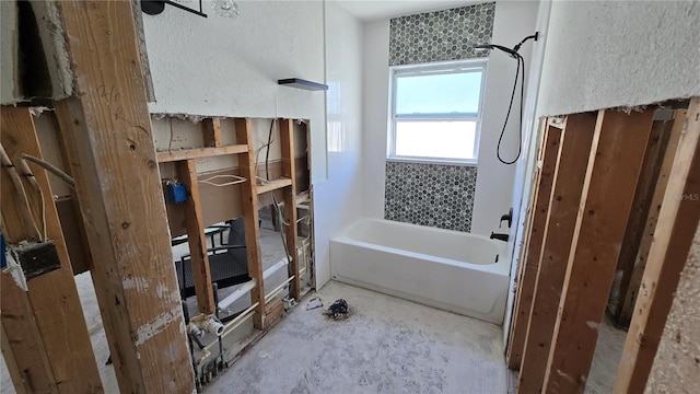 bathroom with shower / bathtub combination