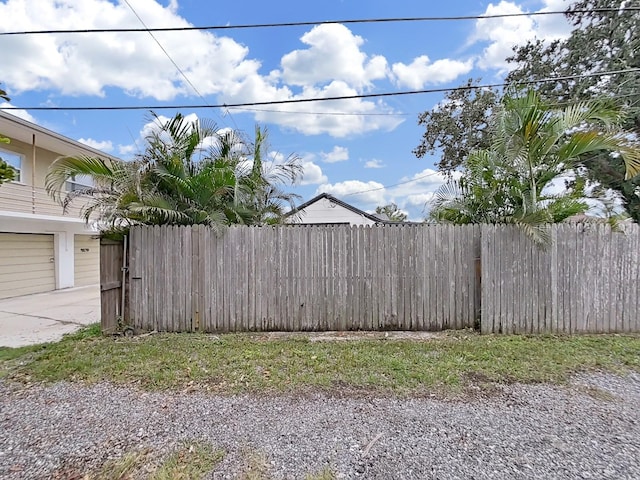 view of yard