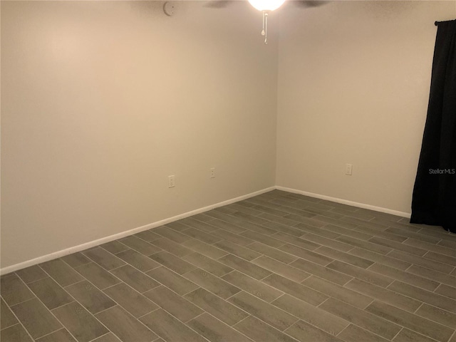 3455 Countryside Blvd Unit 15, Clearwater, FL 33761 - unfurnished room with ceiling fan and baseboards