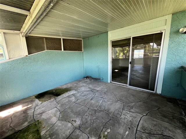 view of patio / terrace featuring a balcony