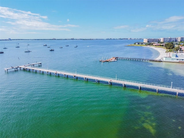 3108 58th St S, Gulfport, FL 33707 - dock area with a water view