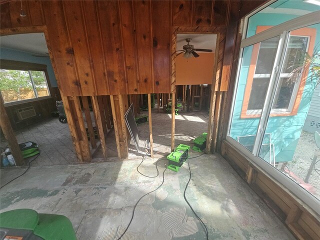 3108 58th St S, Gulfport, FL 33707 - miscellaneous room with a ceiling fan