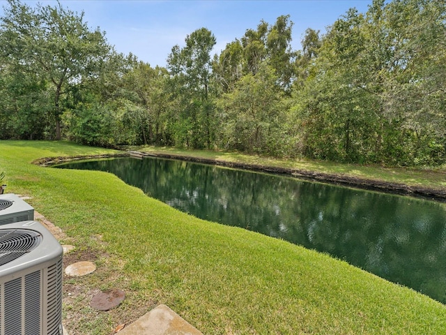 view of water feature