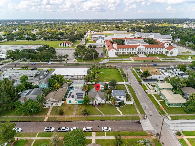 drone / aerial view