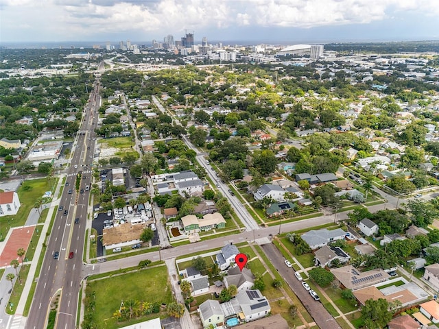 drone / aerial view