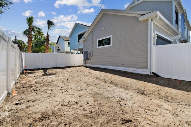 view of home's exterior