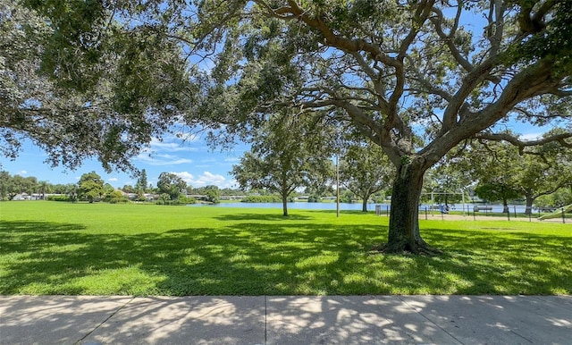 surrounding community featuring a yard