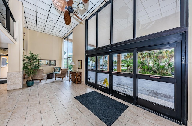 view of building lobby