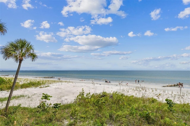 14950 Gulf Blvd Unit 404, Madeira Beach, FL 33708 - water view featuring nearby beach