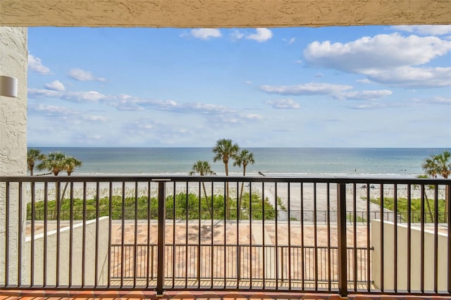14950 Gulf Blvd Unit 404, Madeira Beach, FL 33708 - water view with nearby beach