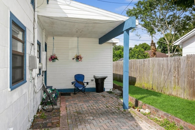 view of patio / terrace