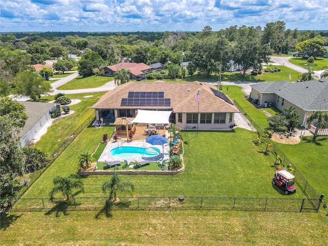 10177 Sunburst Ct, Spring Hill, FL 34608 - bird's eye view