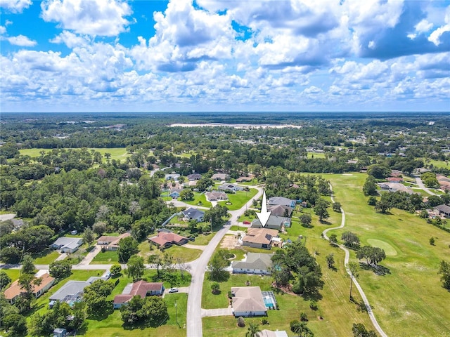 10177 Sunburst Ct, Spring Hill, FL 34608 - birds eye view of property with a residential view