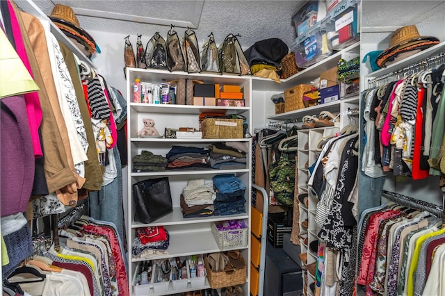 view of spacious closet