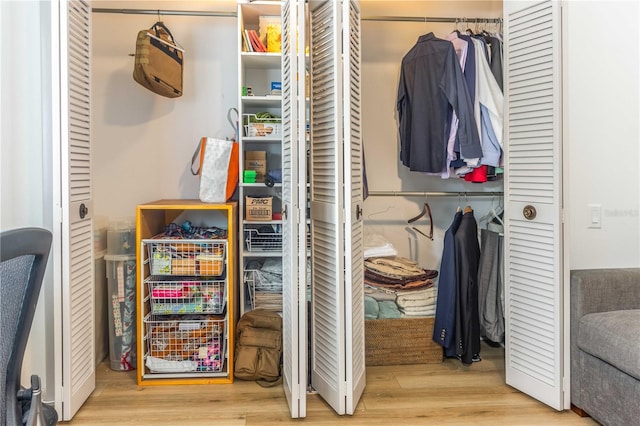 view of closet