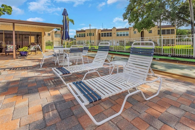 view of patio