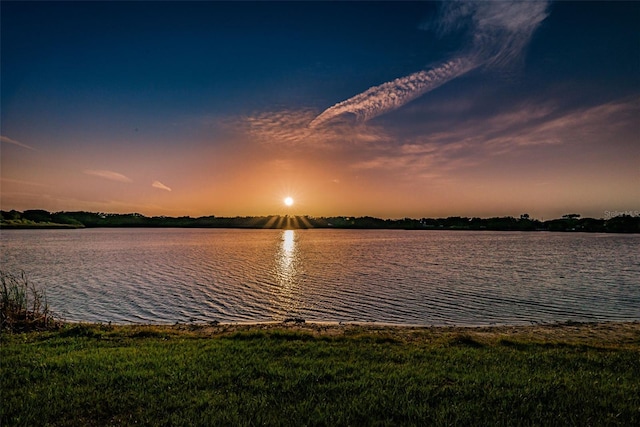 property view of water