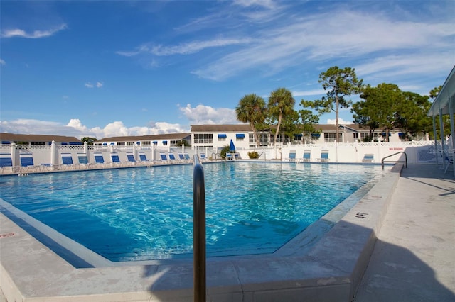 view of pool