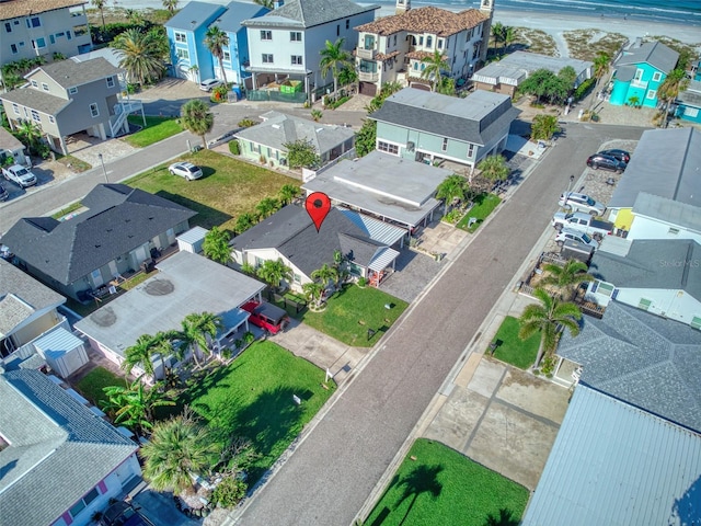 birds eye view of property featuring a residential view