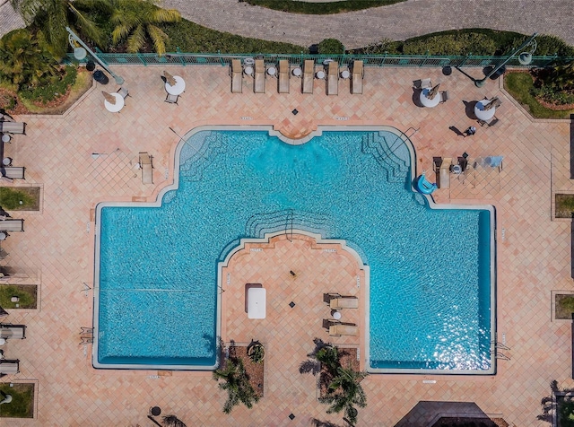 view of pool