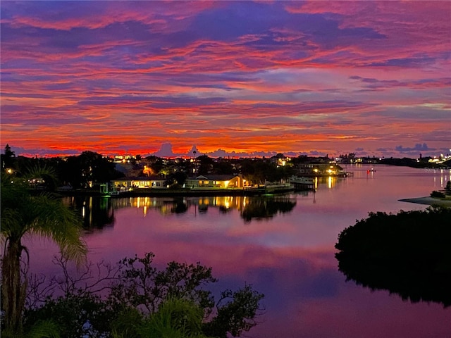 property view of water