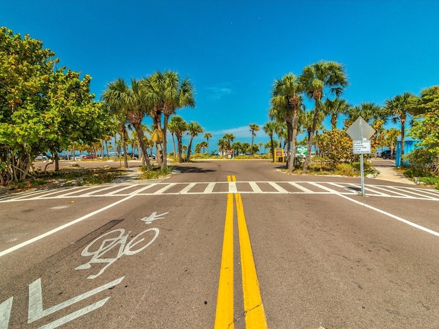 view of road