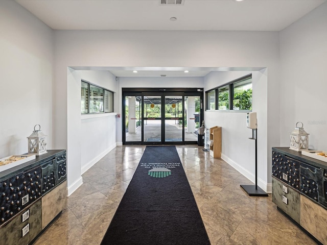 view of building lobby