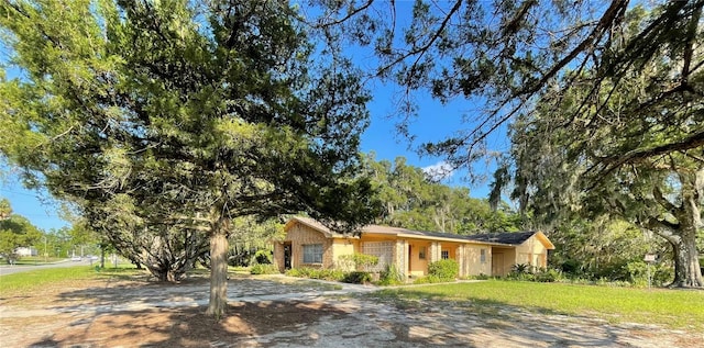 view of ranch-style house